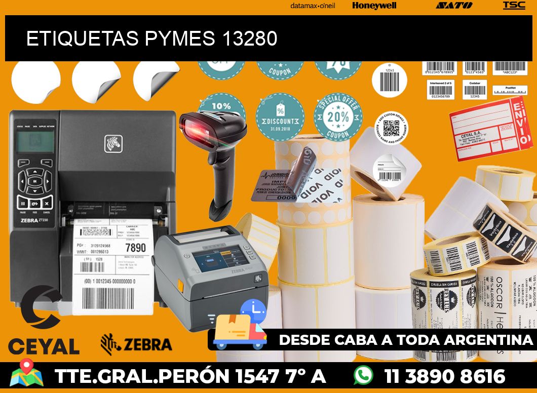 ETIQUETAS PYMES 13280