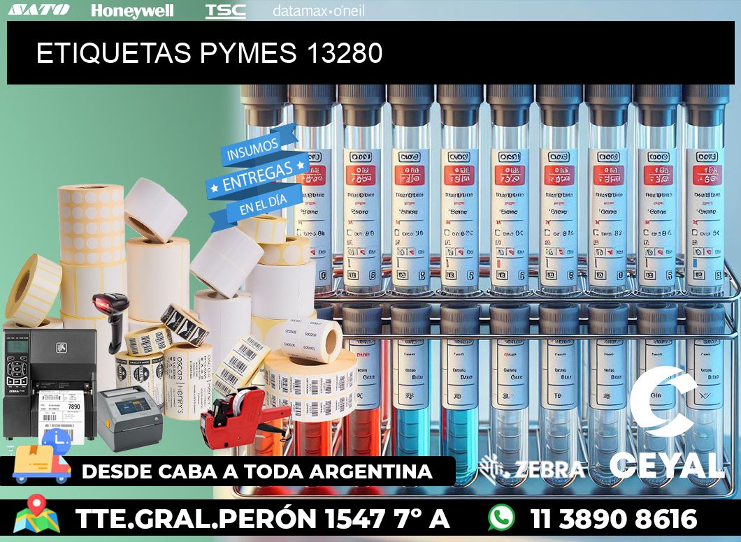 ETIQUETAS PYMES 13280