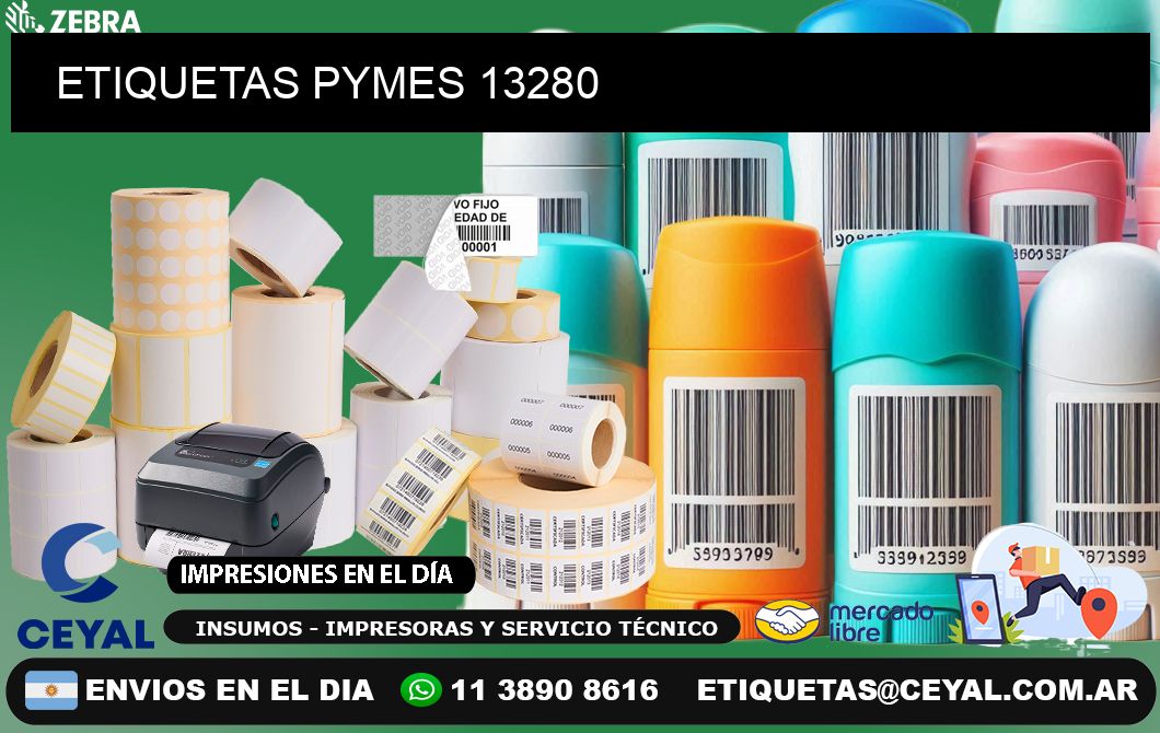 ETIQUETAS PYMES 13280