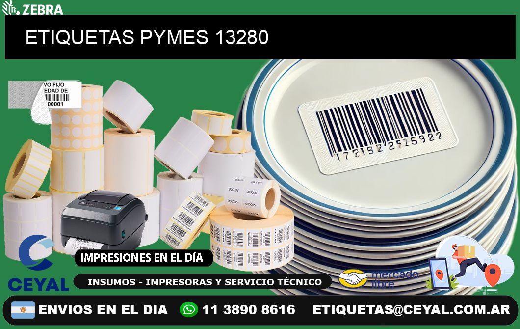 ETIQUETAS PYMES 13280