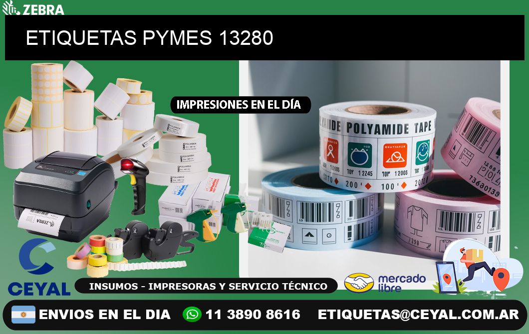 ETIQUETAS PYMES 13280
