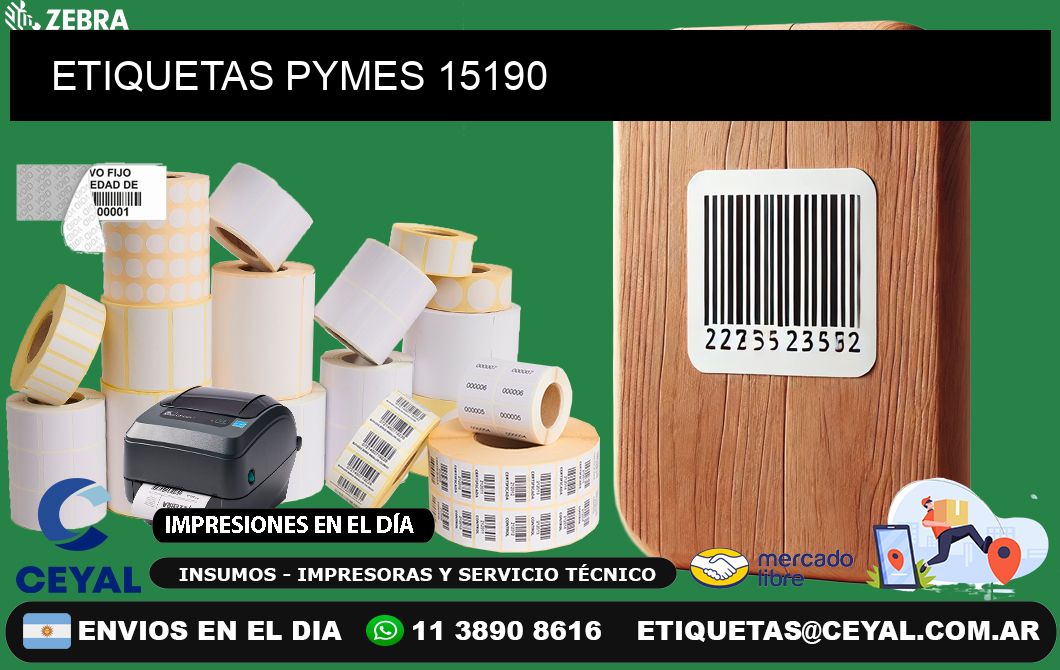 ETIQUETAS PYMES 15190