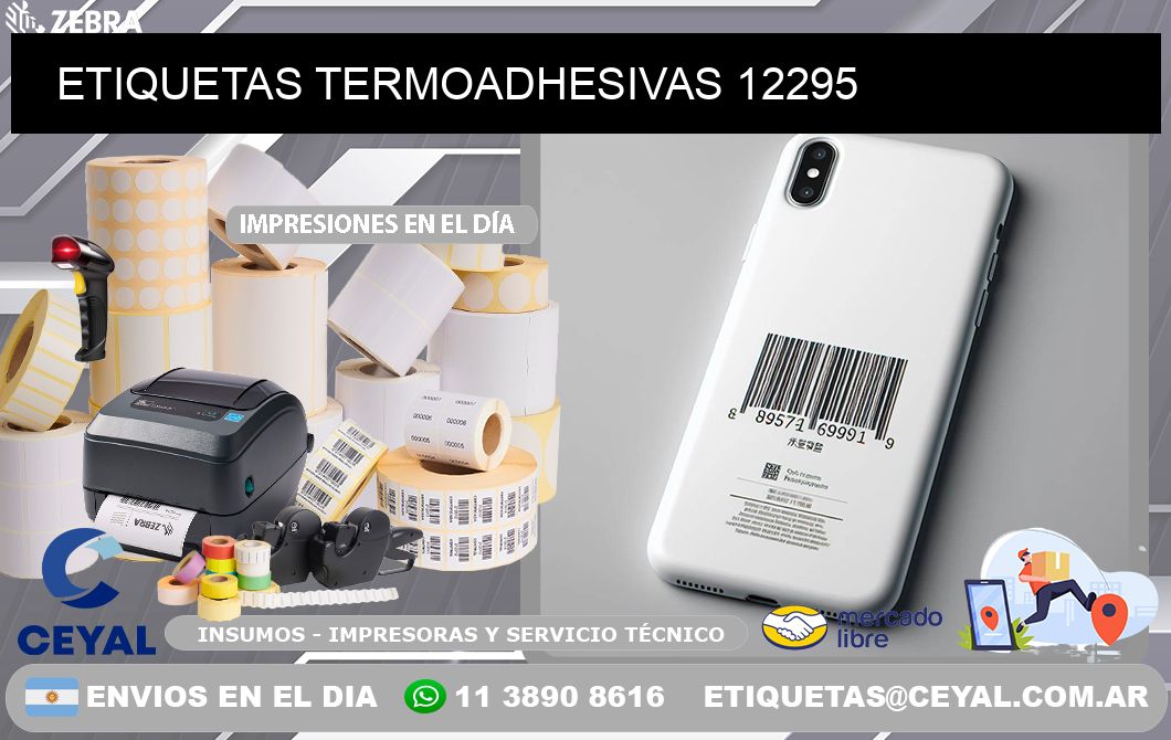 ETIQUETAS TERMOADHESIVAS 12295
