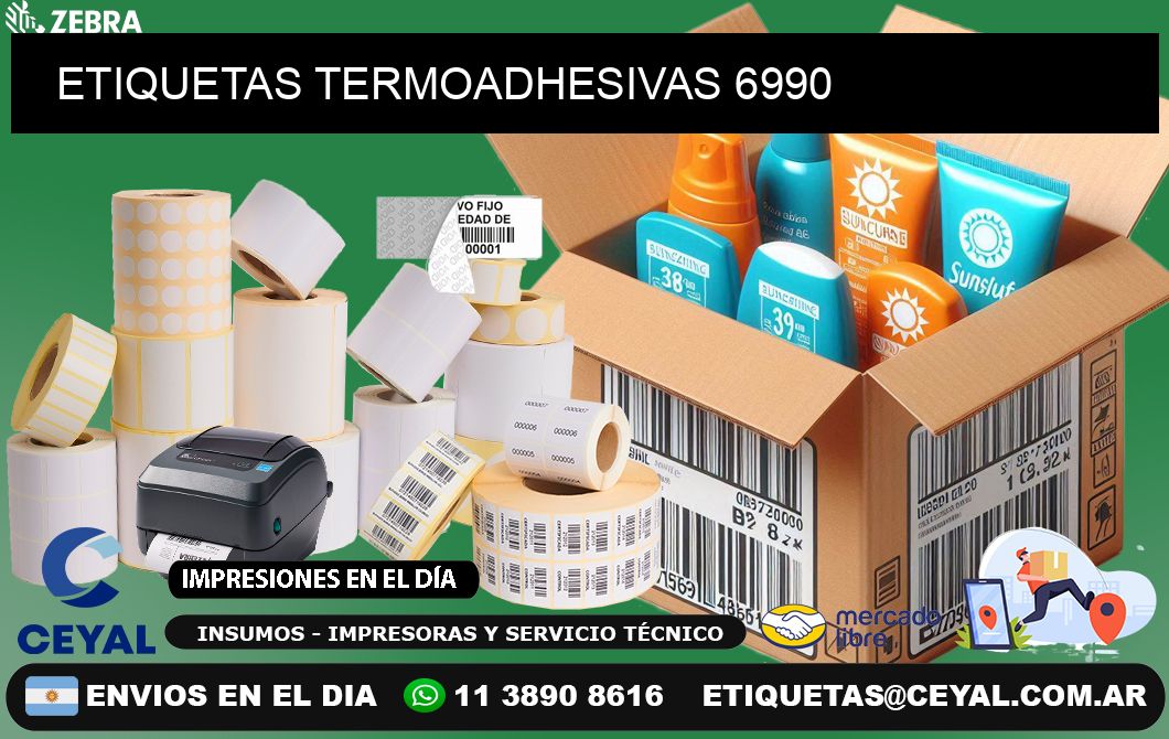ETIQUETAS TERMOADHESIVAS 6990