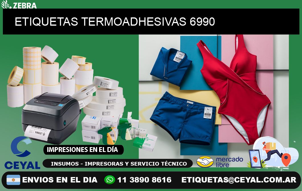 ETIQUETAS TERMOADHESIVAS 6990