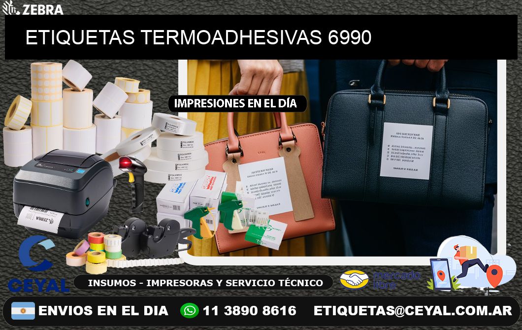 ETIQUETAS TERMOADHESIVAS 6990
