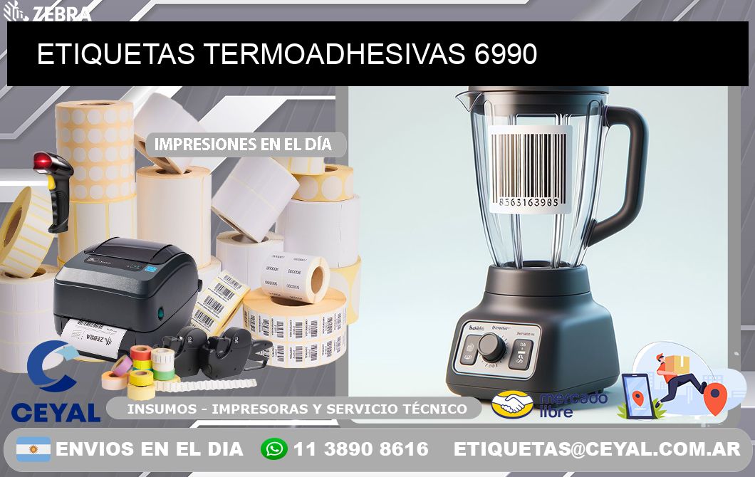 ETIQUETAS TERMOADHESIVAS 6990