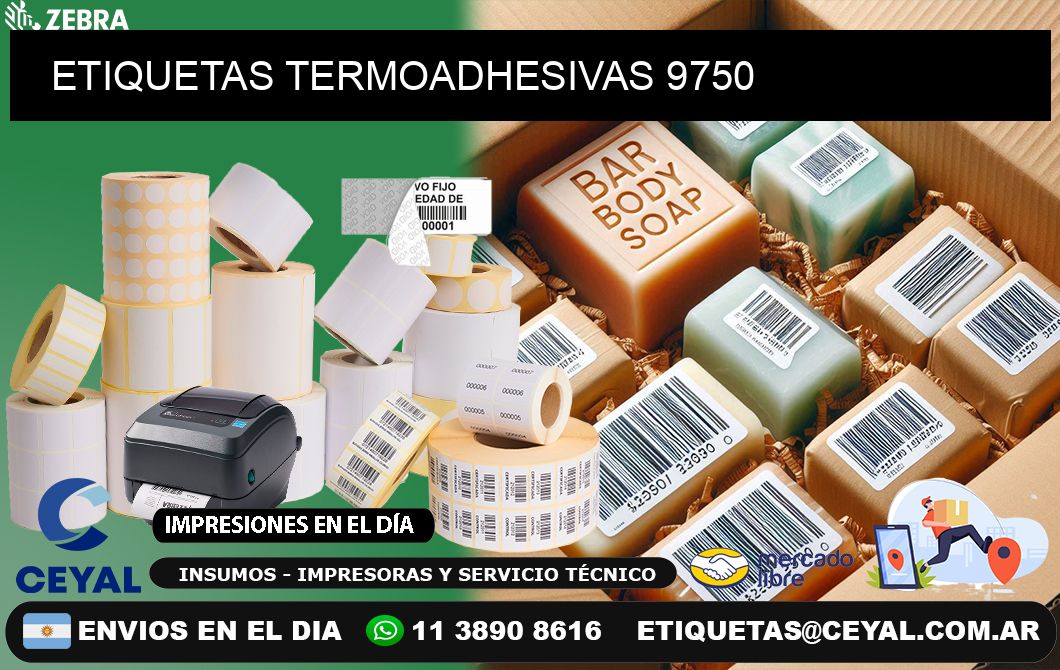 ETIQUETAS TERMOADHESIVAS 9750