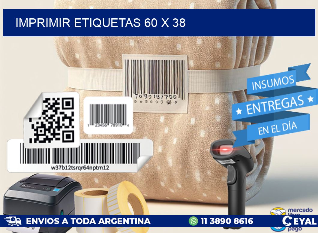 IMPRIMIR ETIQUETAS 60 x 38
