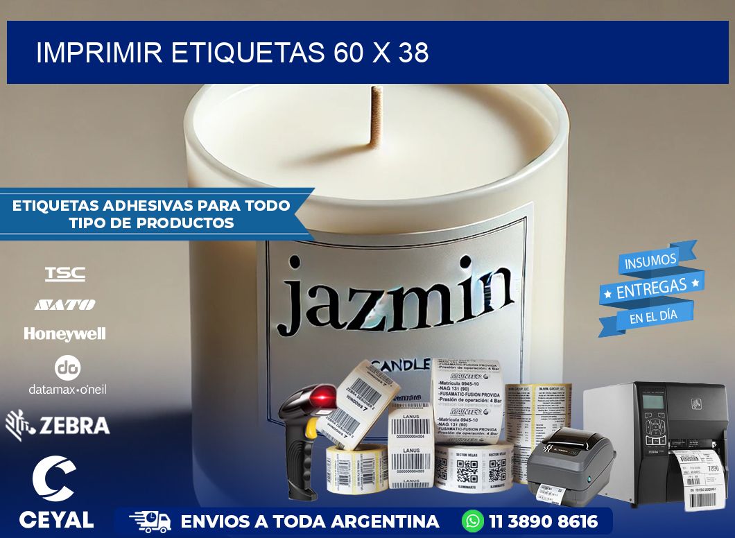 IMPRIMIR ETIQUETAS 60 x 38
