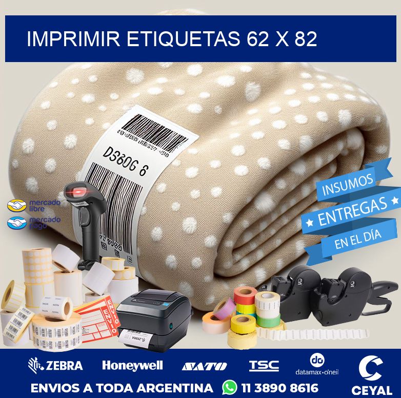 IMPRIMIR ETIQUETAS 62 x 82
