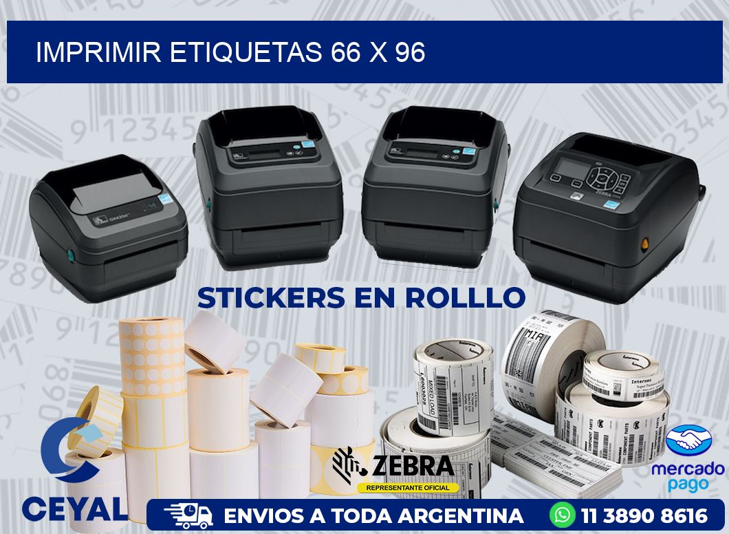 IMPRIMIR ETIQUETAS 66 x 96