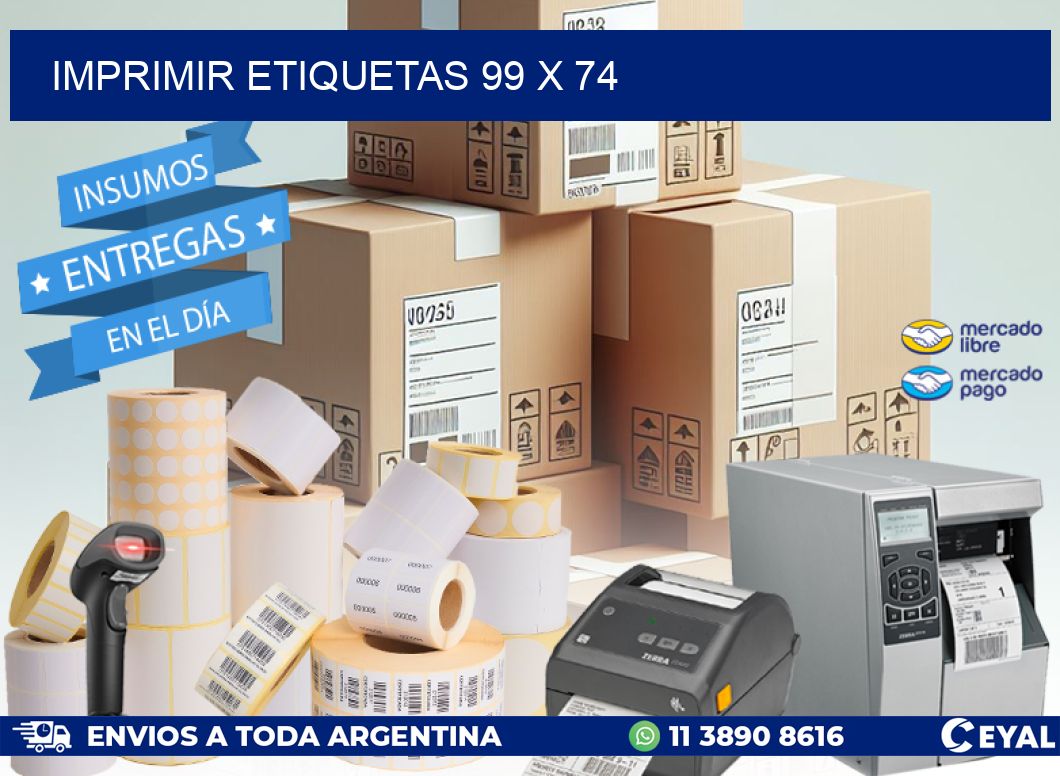 IMPRIMIR ETIQUETAS 99 x 74