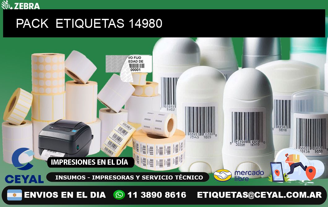 PACK ETIQUETAS 14980
