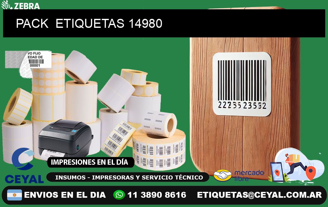 PACK ETIQUETAS 14980