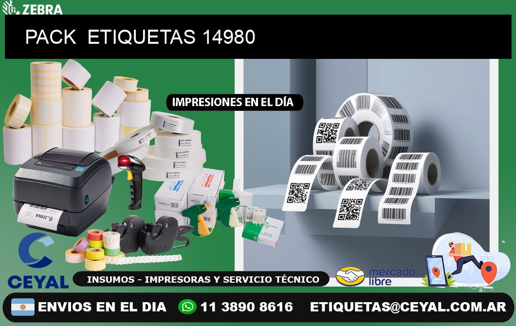 PACK ETIQUETAS 14980