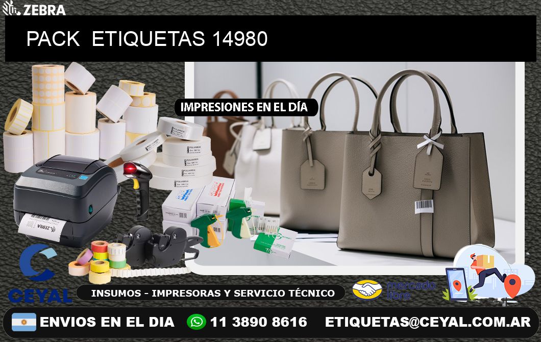 PACK ETIQUETAS 14980