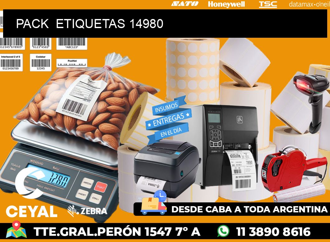 PACK ETIQUETAS 14980
