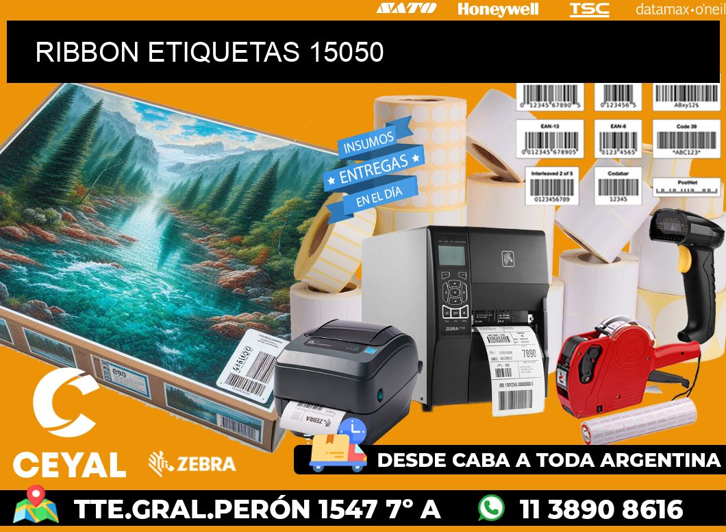 RIBBON ETIQUETAS 15050