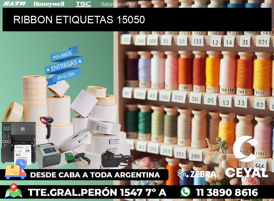 RIBBON ETIQUETAS 15050