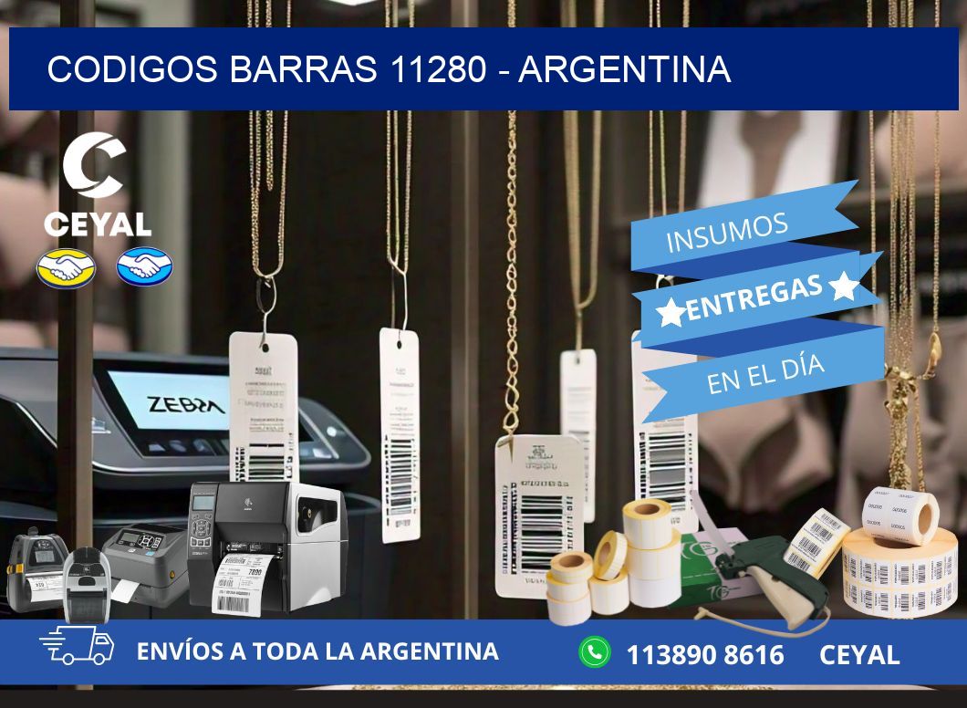 CODIGOS BARRAS 11280 - ARGENTINA