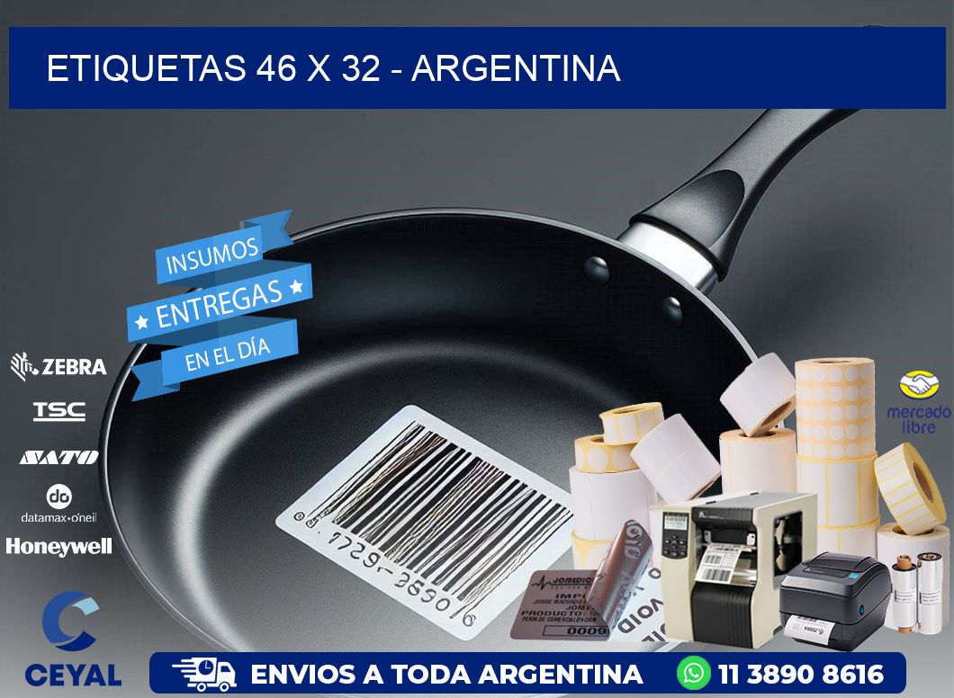 ETIQUETAS 46 x 32 - ARGENTINA