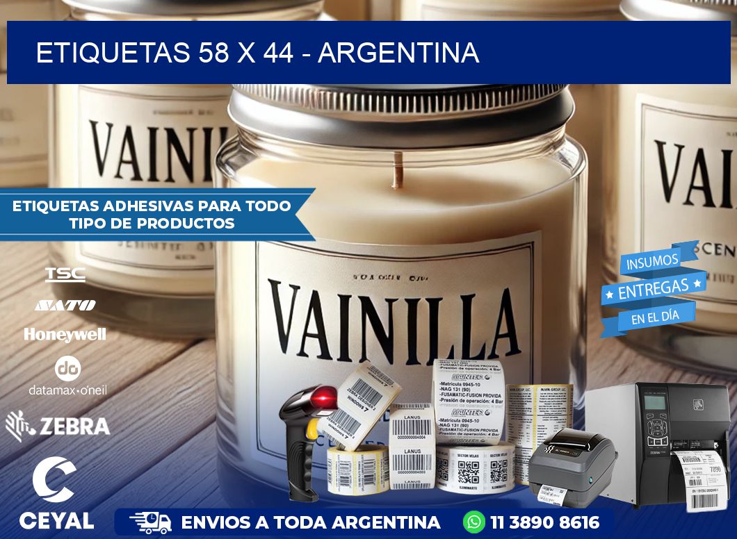 ETIQUETAS 58 x 44 – ARGENTINA