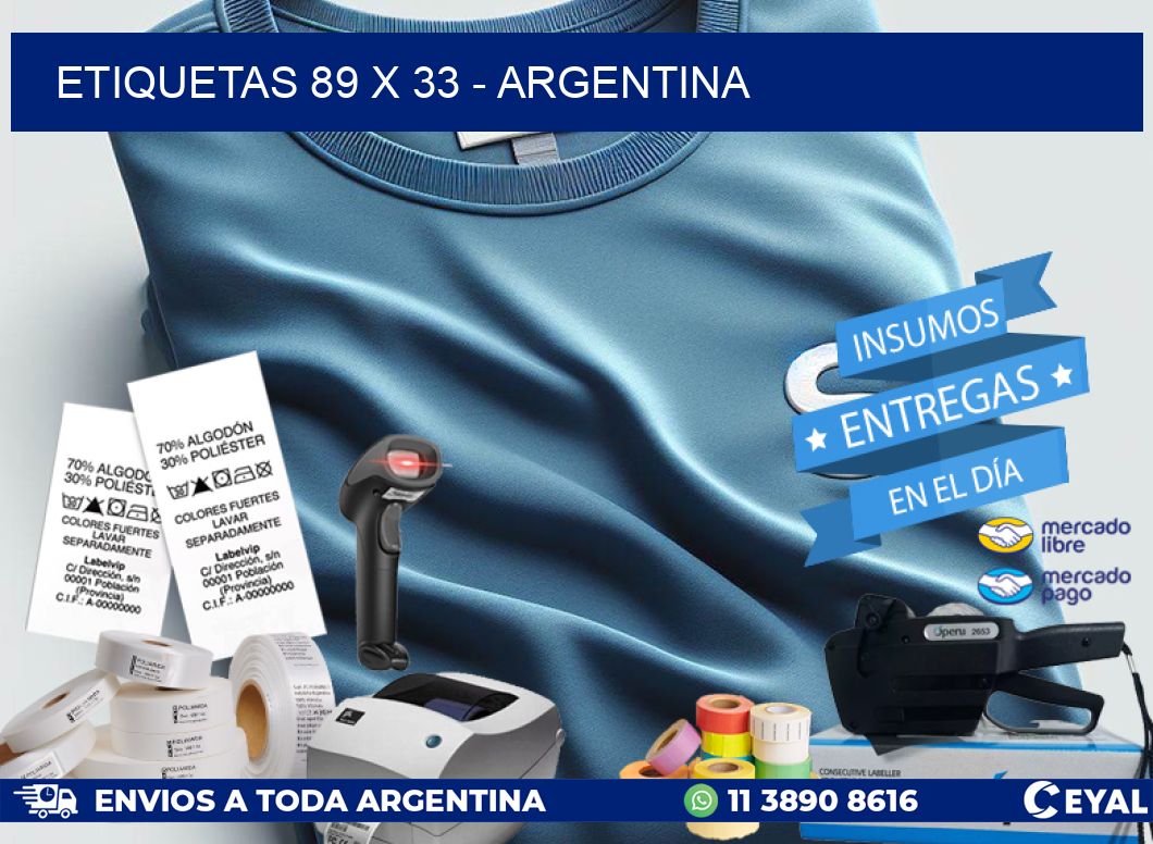 ETIQUETAS 89 x 33 – ARGENTINA