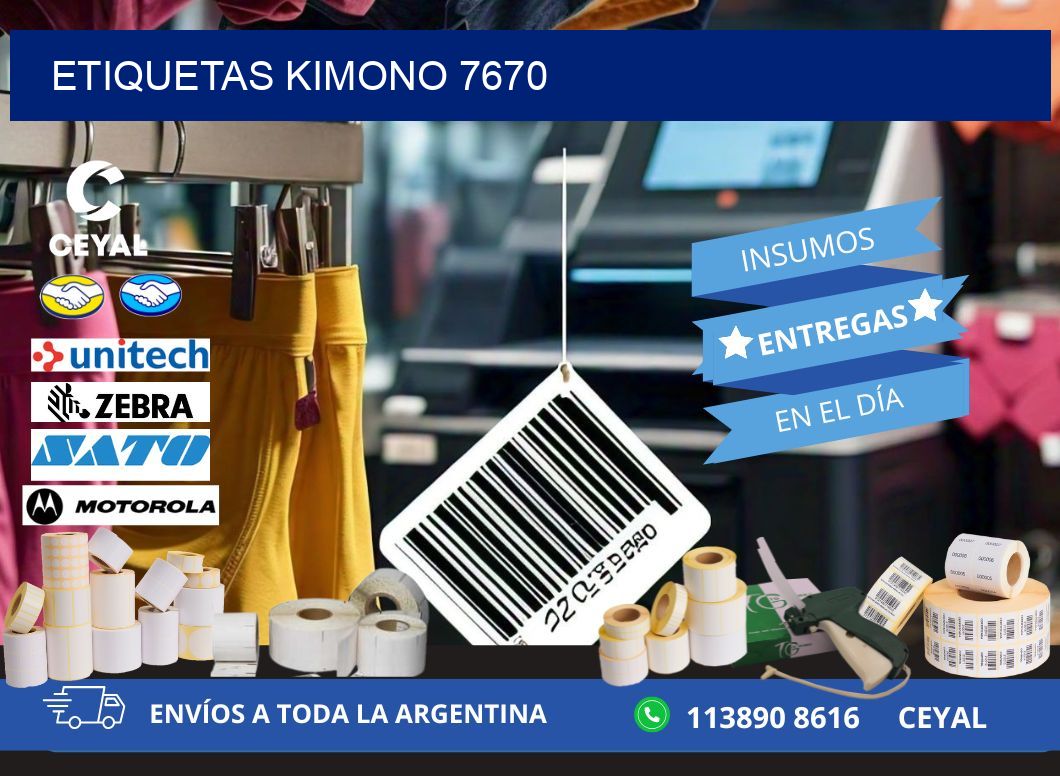 ETIQUETAS KIMONO 7670