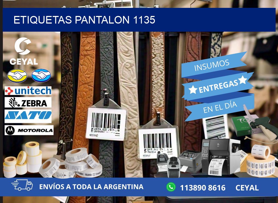 ETIQUETAS PANTALON 1135