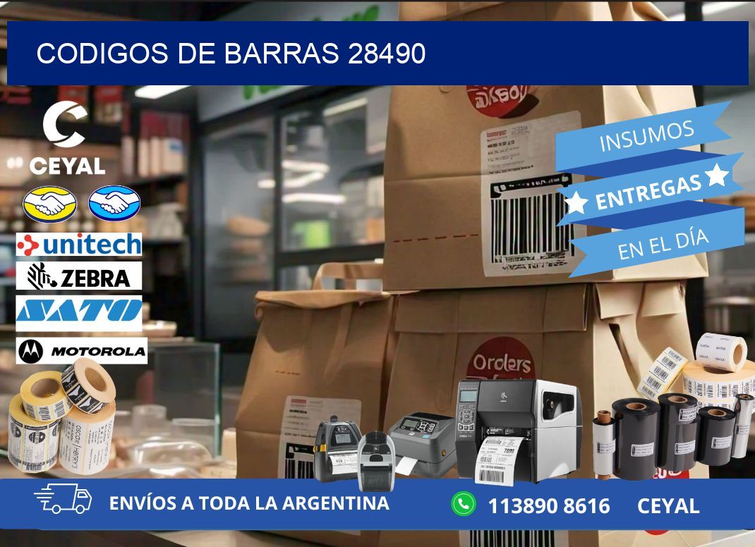 CODIGOS DE BARRAS 28490