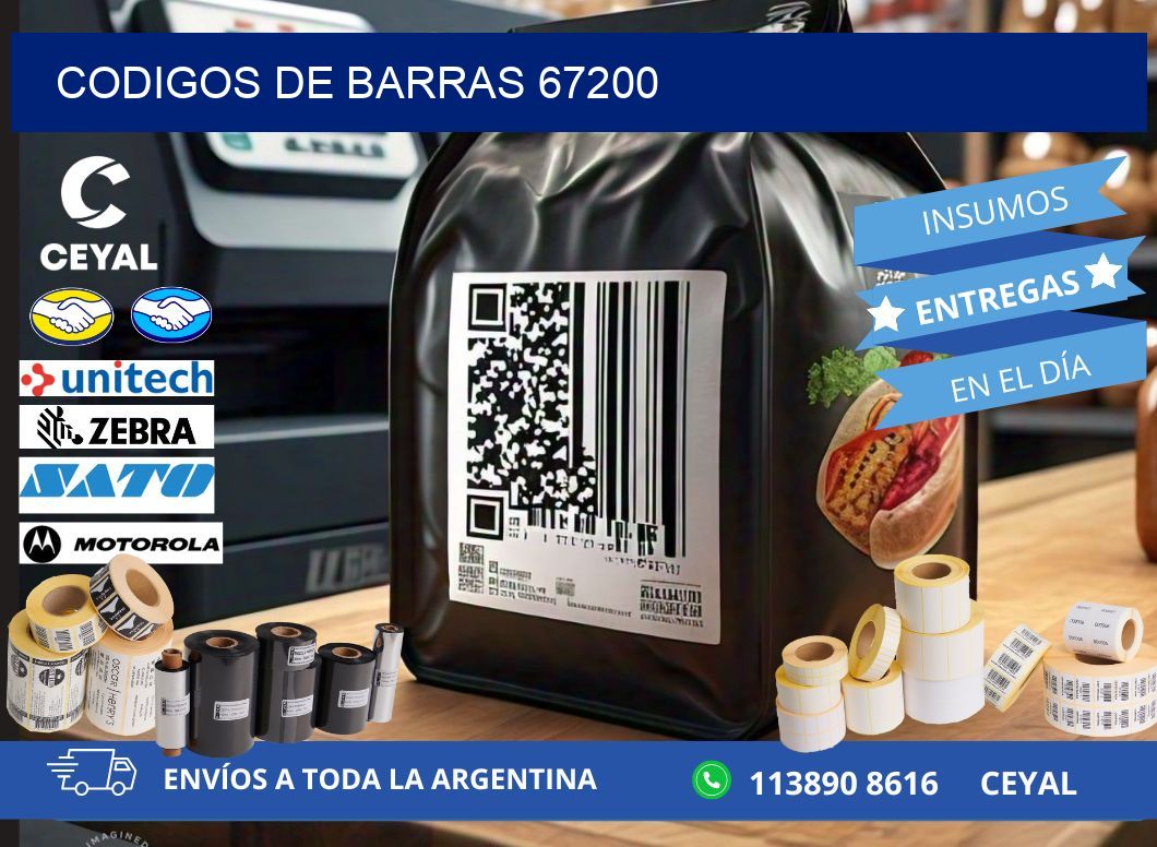 CODIGOS DE BARRAS 67200