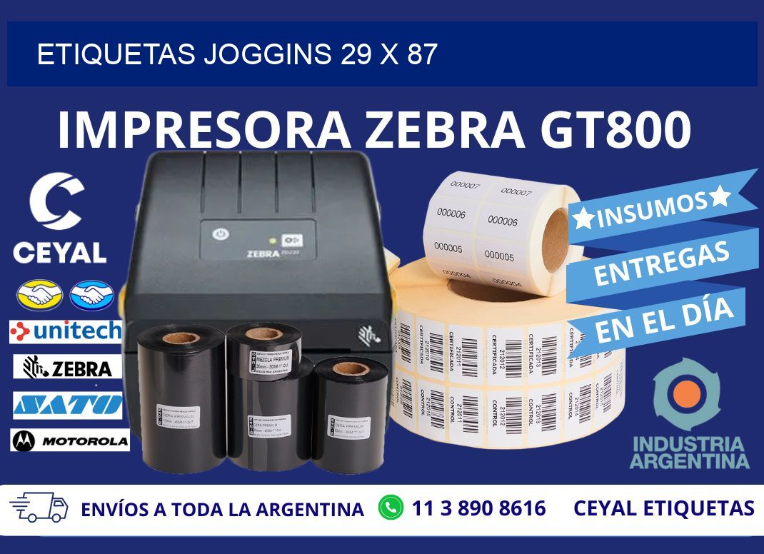 ETIQUETAS JOGGINS 29 x 87