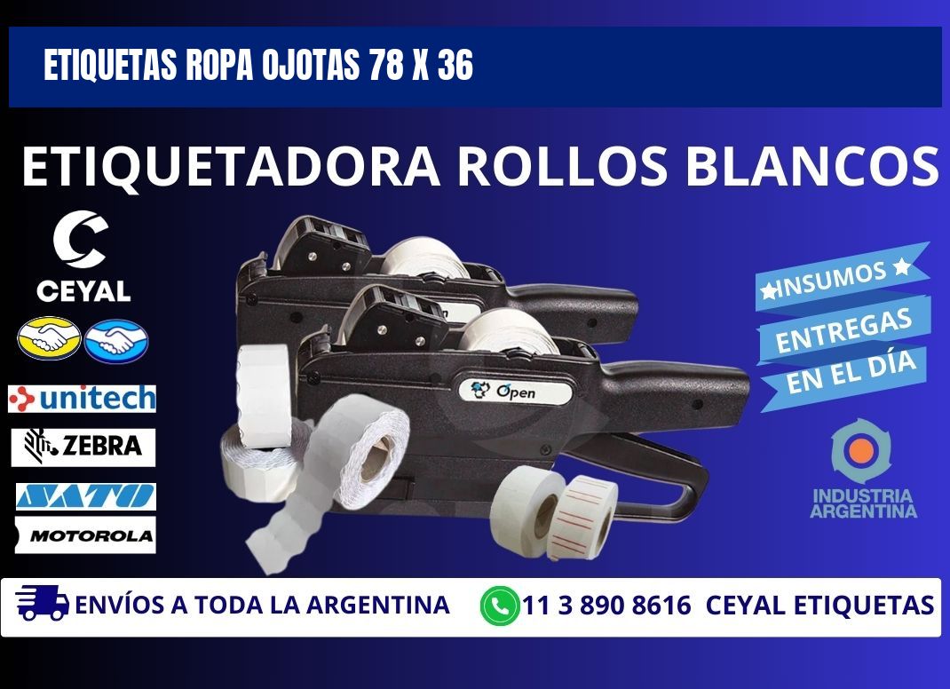 ETIQUETAS ROPA OJOTAS 78 x 36