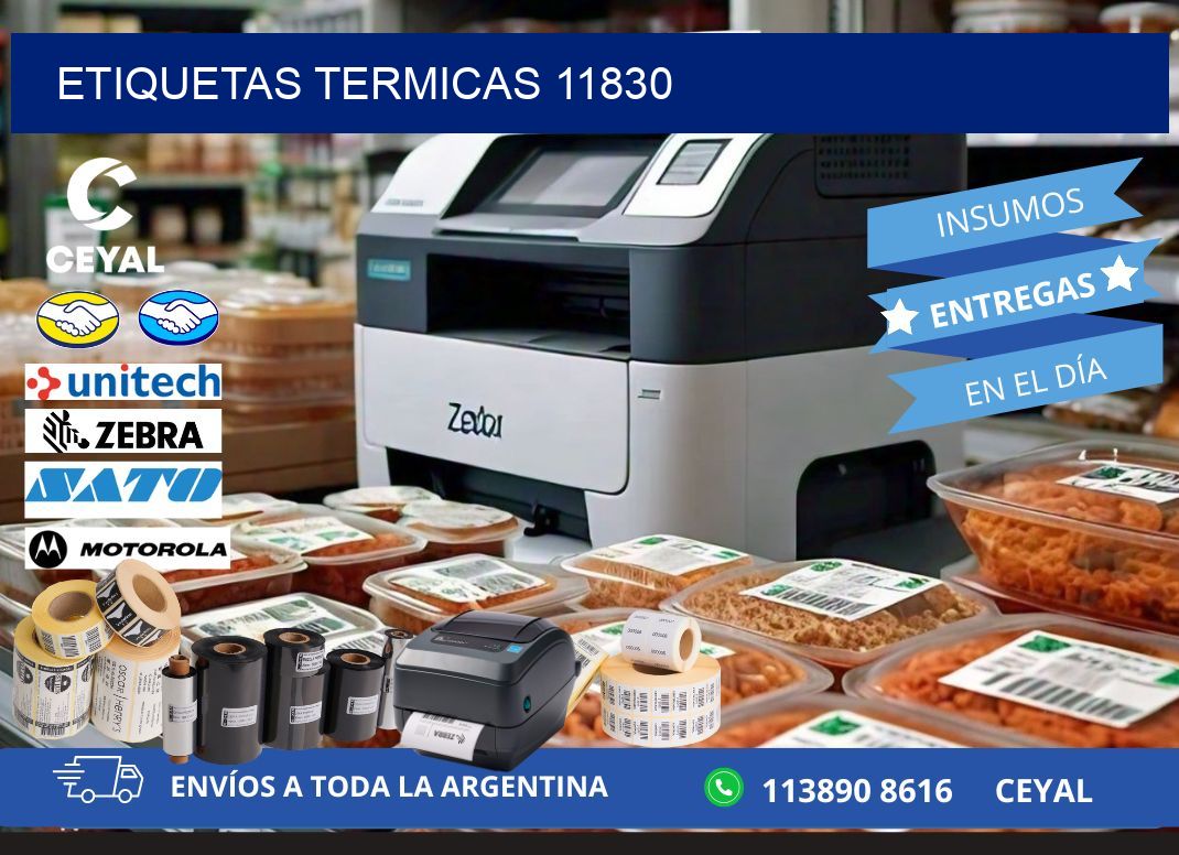 ETIQUETAS TERMICAS 11830