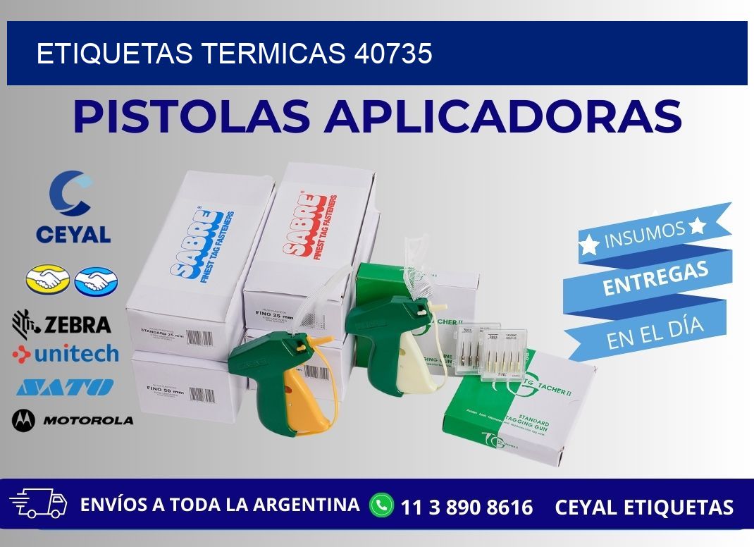 ETIQUETAS TERMICAS 40735