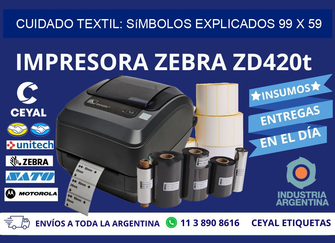 Cuidado Textil: Símbolos Explicados 99 x 59