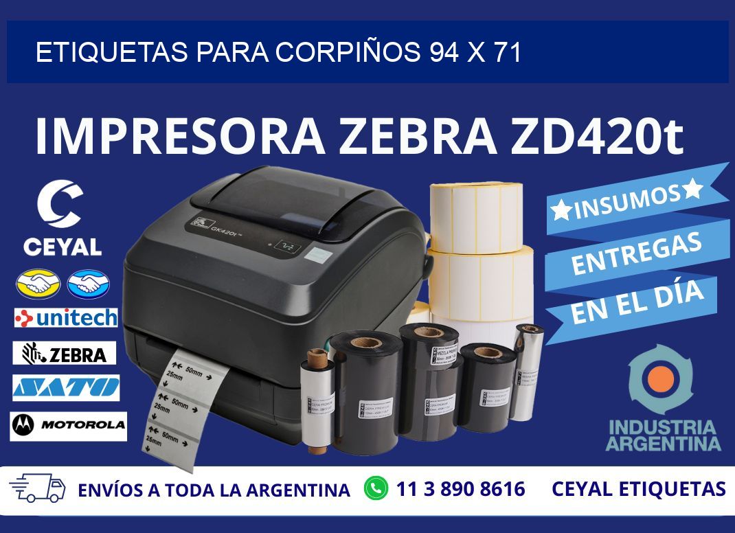 ETIQUETAS PARA CORPIÑOS 94 x 71