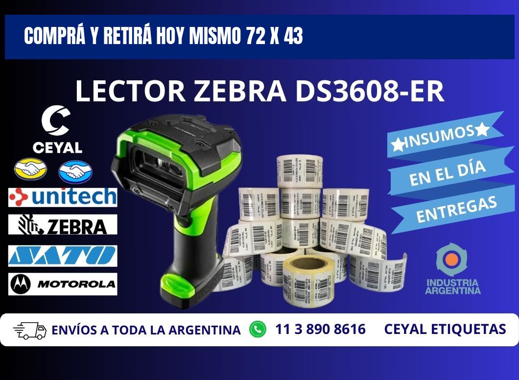 COMPRÁ Y RETIRÁ HOY MISMO 72 x 43