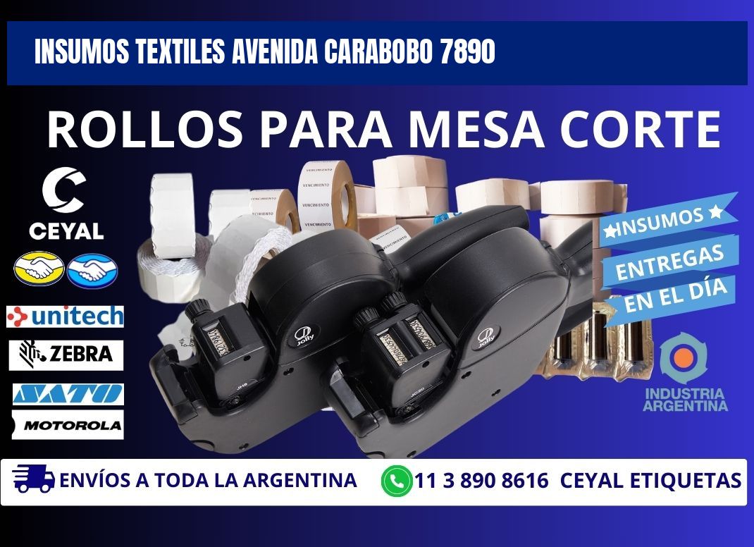 INSUMOS TEXTILES AVENIDA CARABOBO 7890