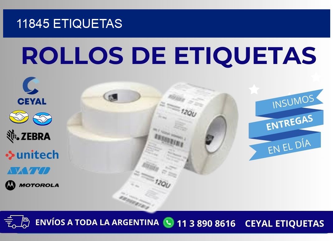 11845 ETIQUETAS