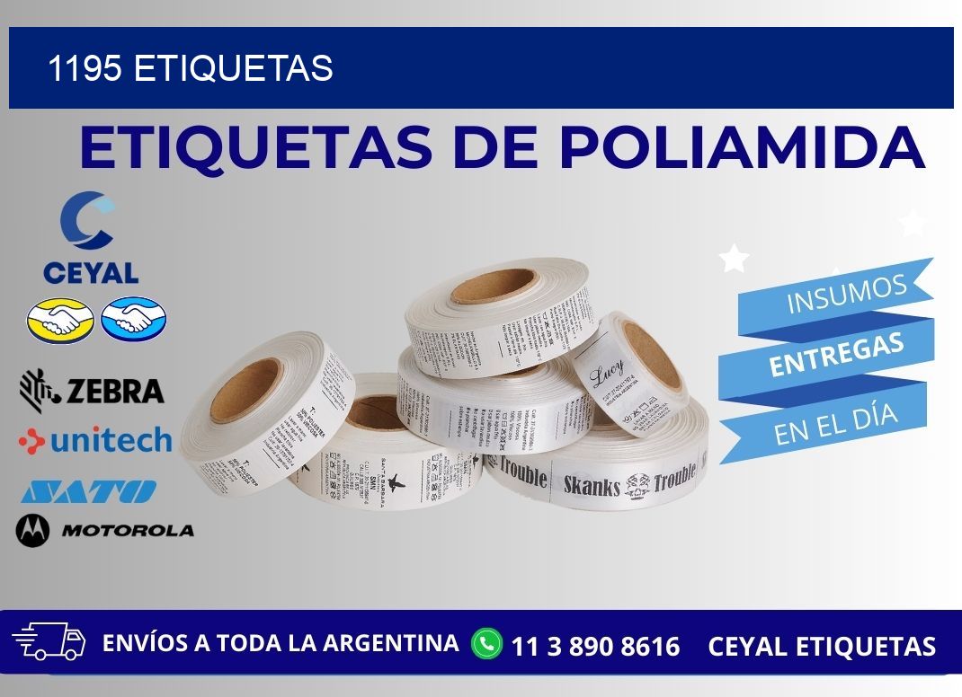1195 ETIQUETAS