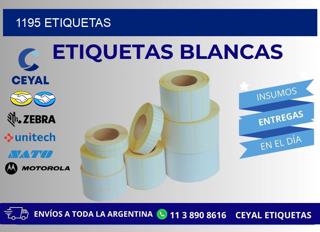 1195 ETIQUETAS