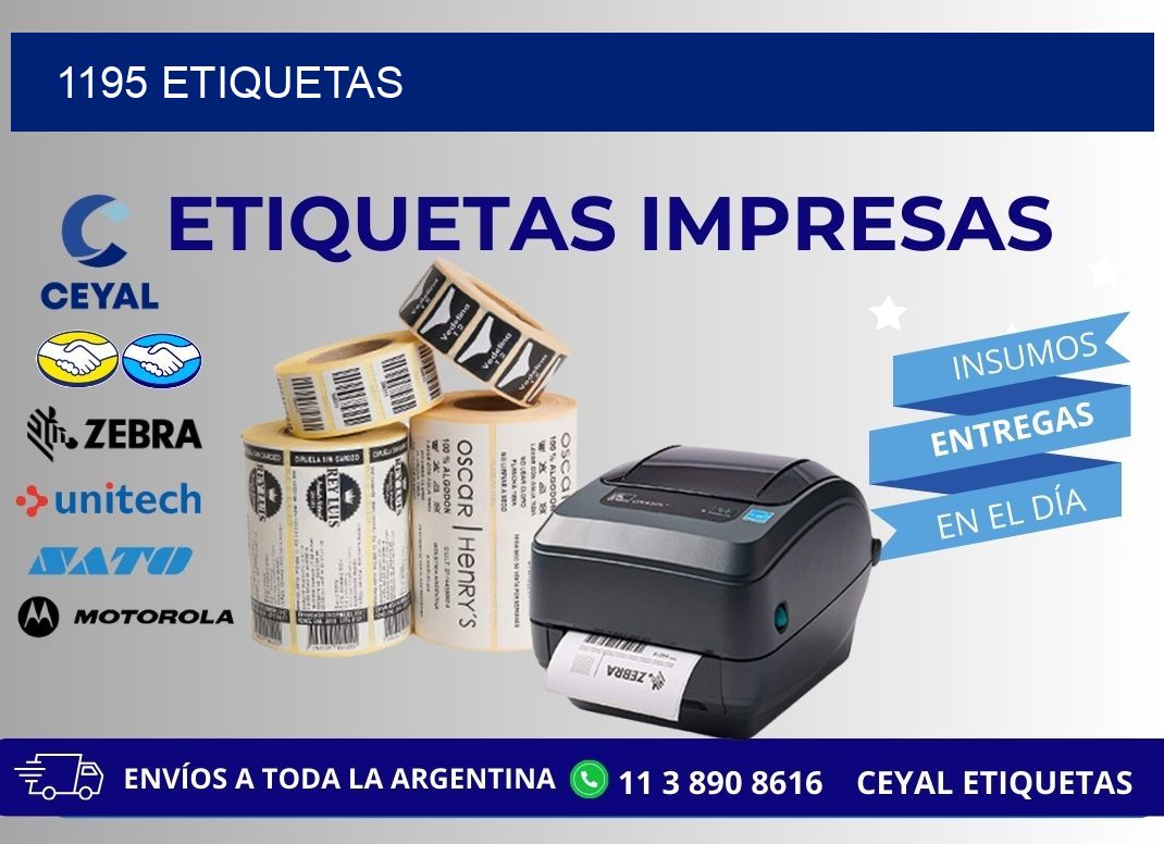 1195 ETIQUETAS