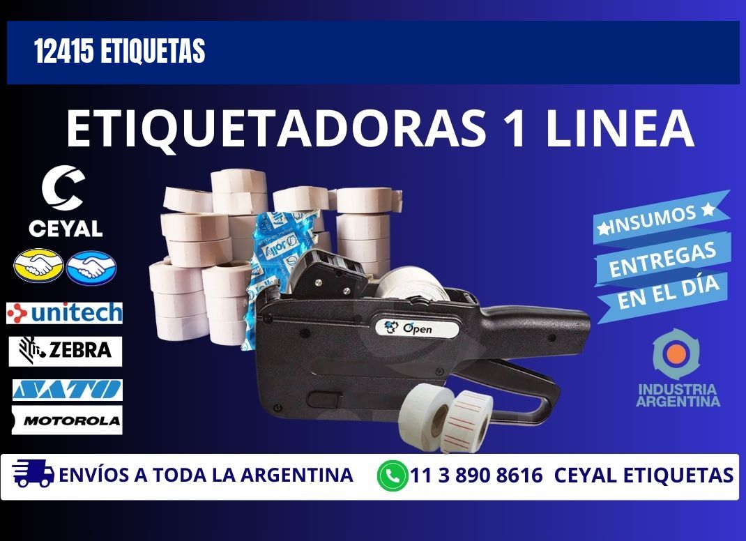 12415 ETIQUETAS