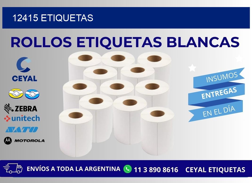 12415 ETIQUETAS