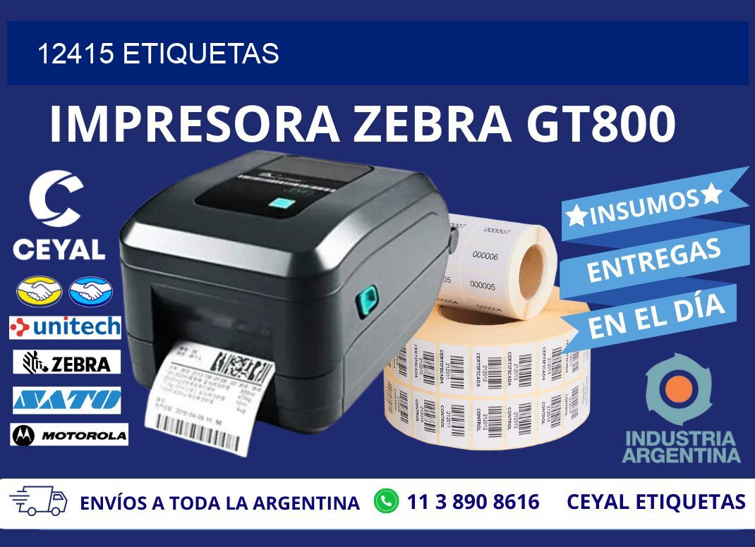 12415 ETIQUETAS