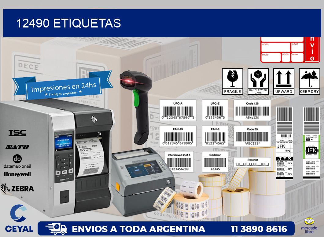 12490 ETIQUETAS