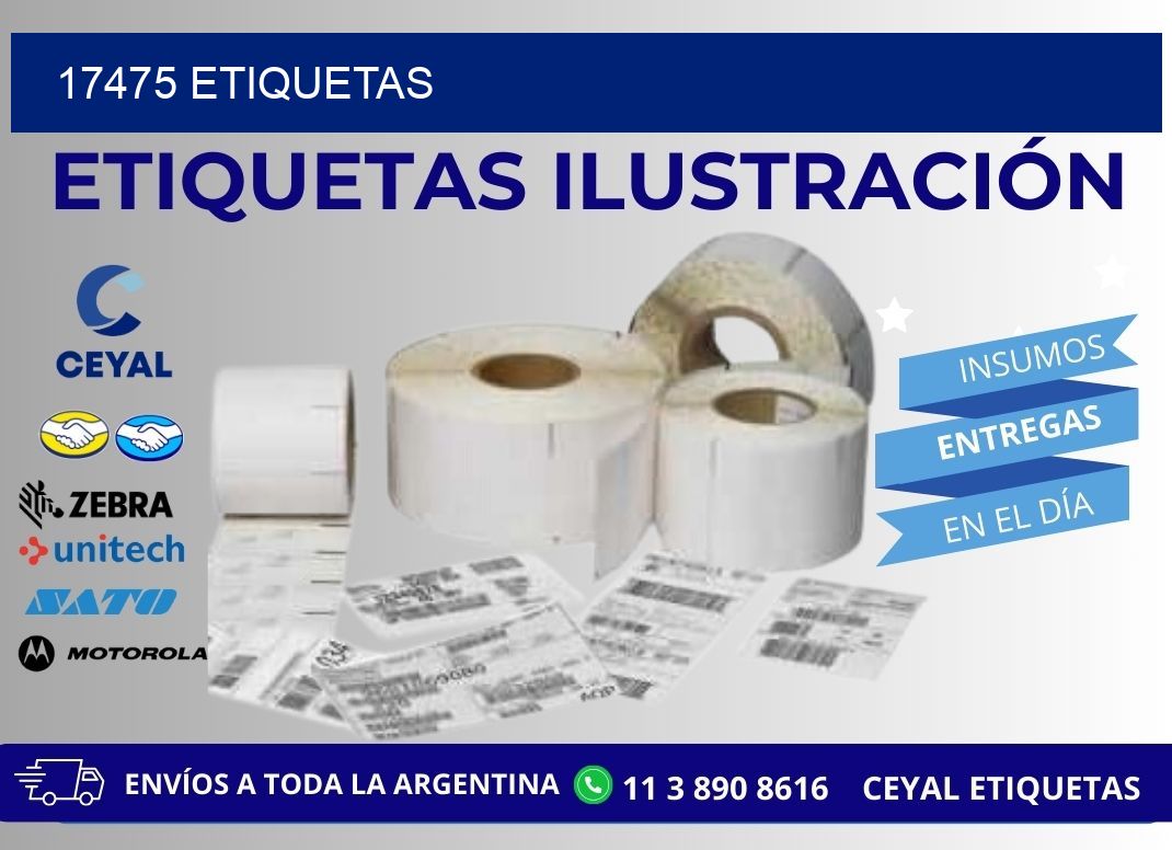 17475 ETIQUETAS