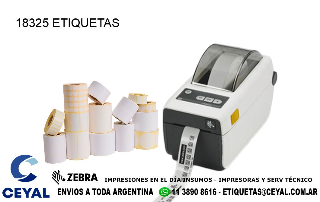 18325 ETIQUETAS
